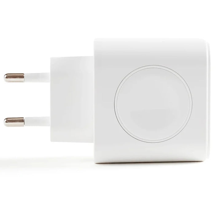 3-in-1 wireless charger compatible with Apple Watch and iPhone, PD20W charger with 2 ports USB-C and USB-A fast charger compatib